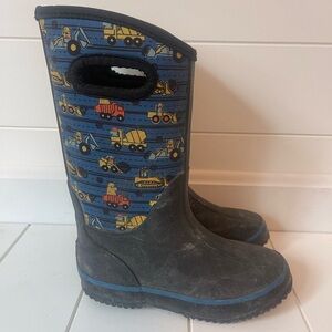 Boots. Kids. Size 12. Construction.